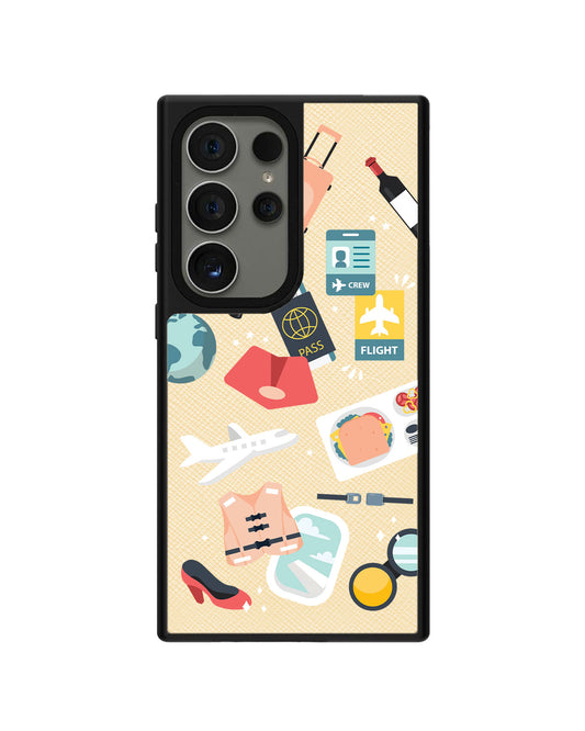 Android Leather Grip - Stewardess or Flight Attendant