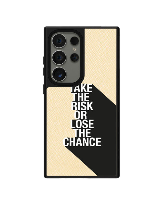 Android Leather Grip - Take The Risk