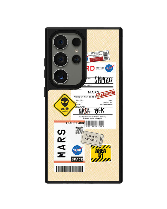 Android Leather Grip - Ticket to Mars