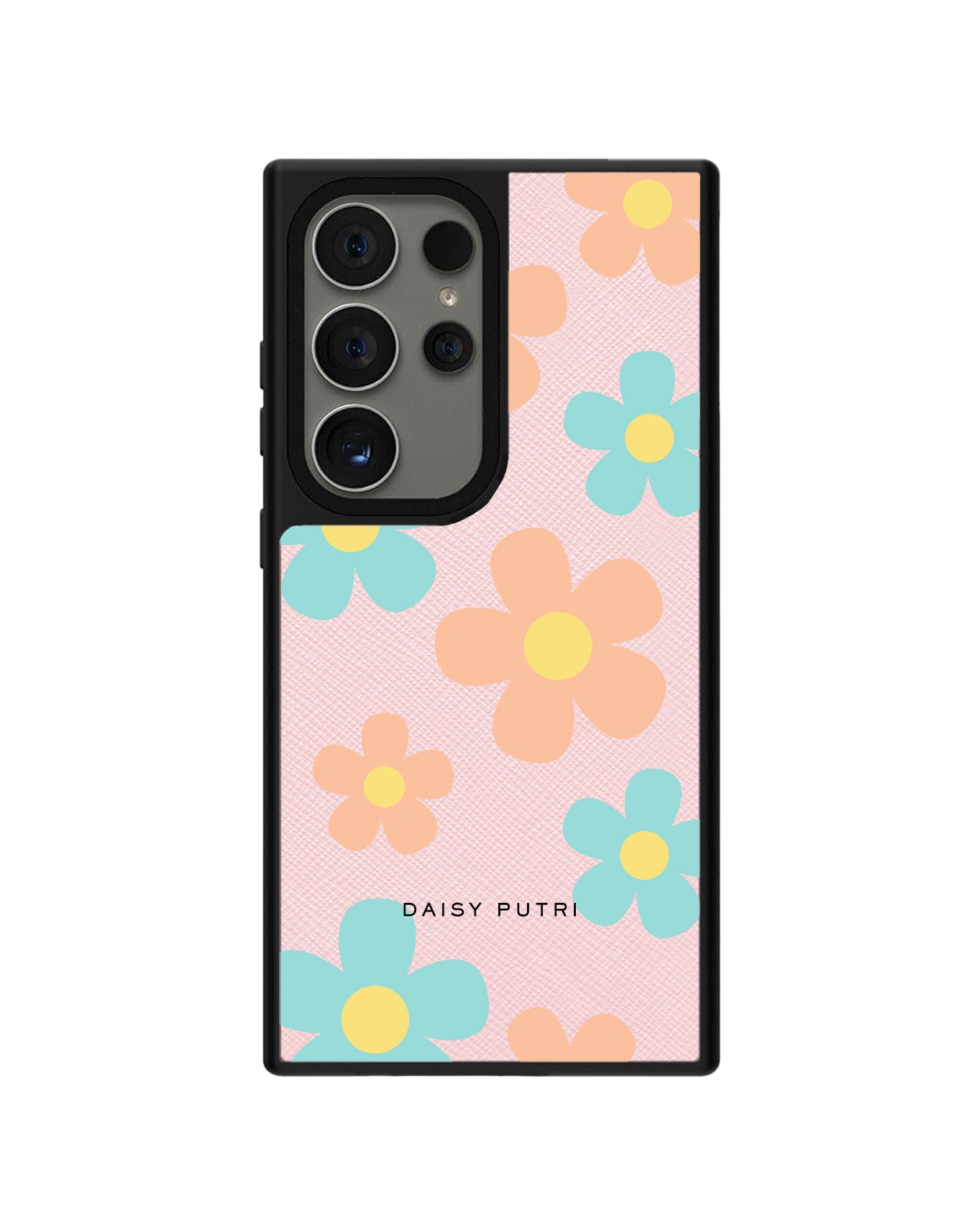 Android Leather Grip - Daisy Daze