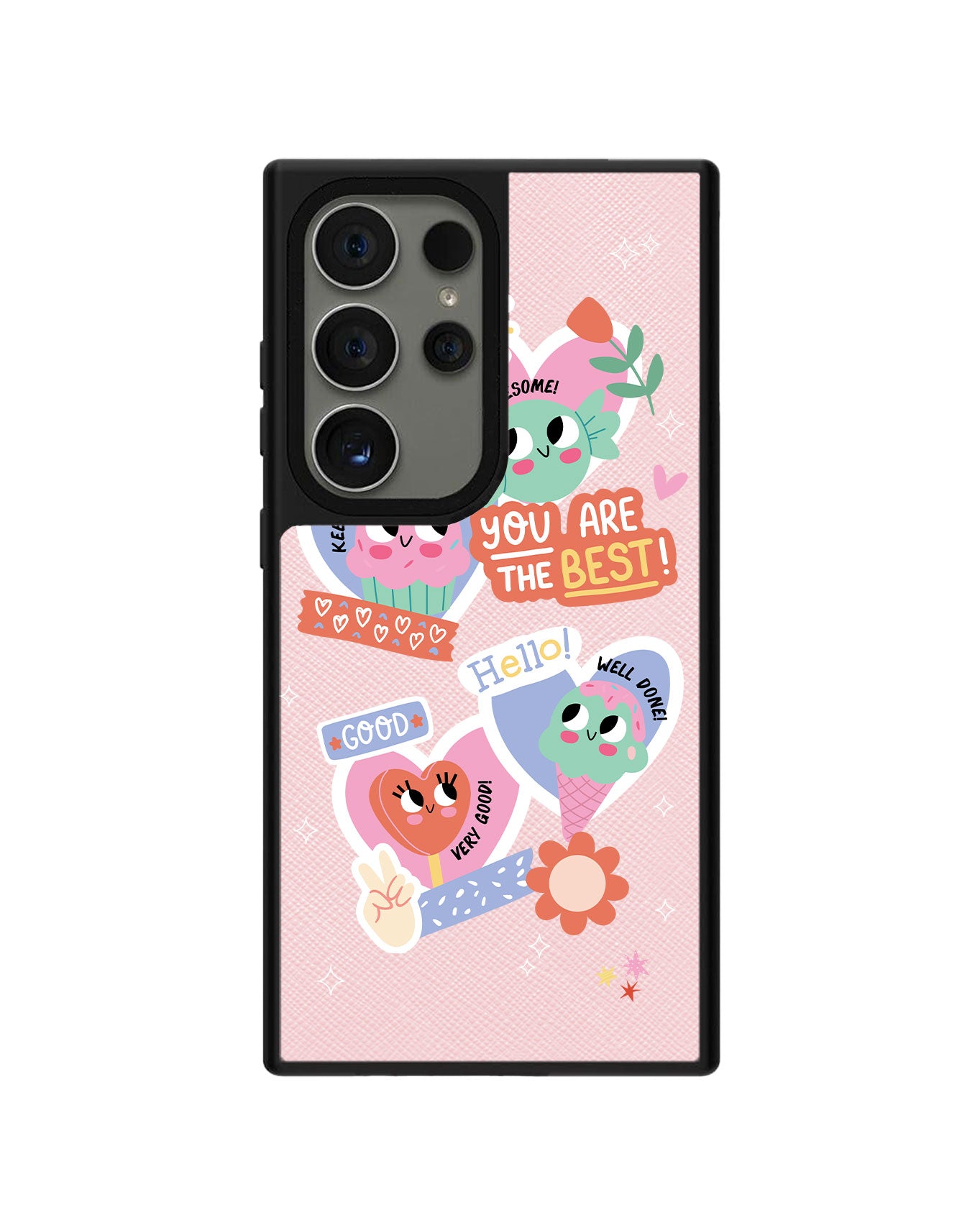 Android Leather Grip - Dessert Party