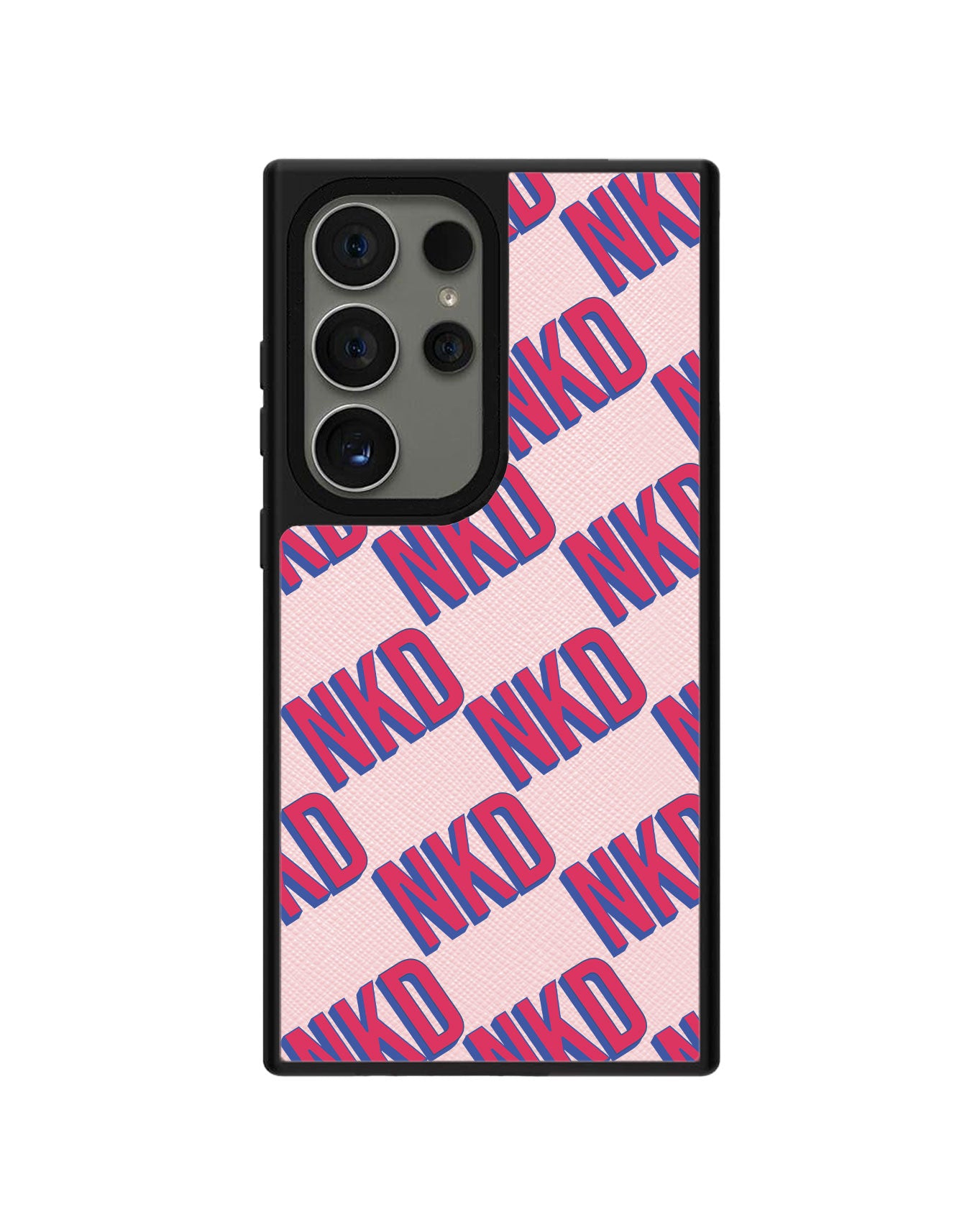 Android Leather Grip - CUSTOM MONOGRAM 3.0 Diagonal Initial 2.0