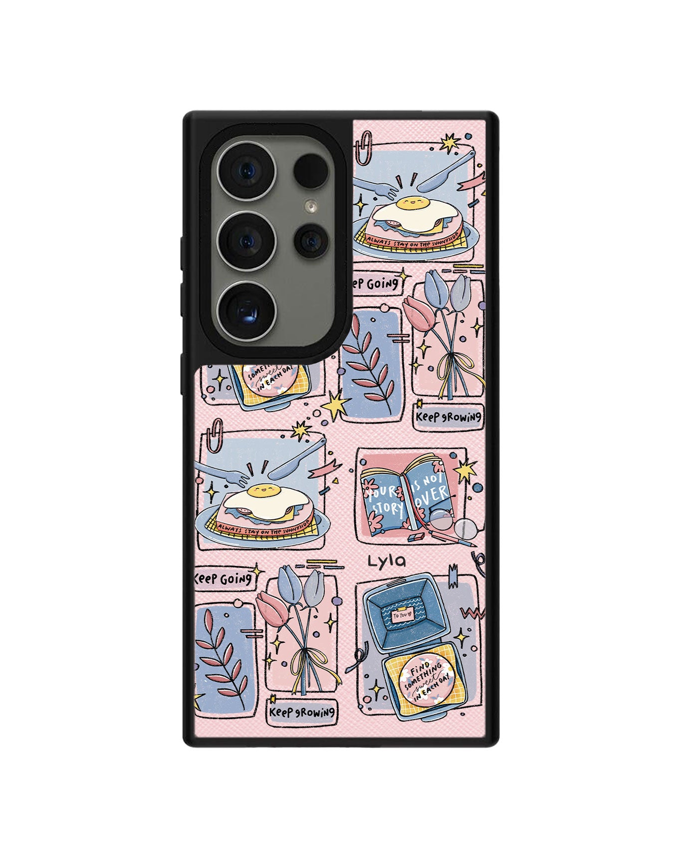 Android Leather Grip - Grow (Sunnysidearteu)