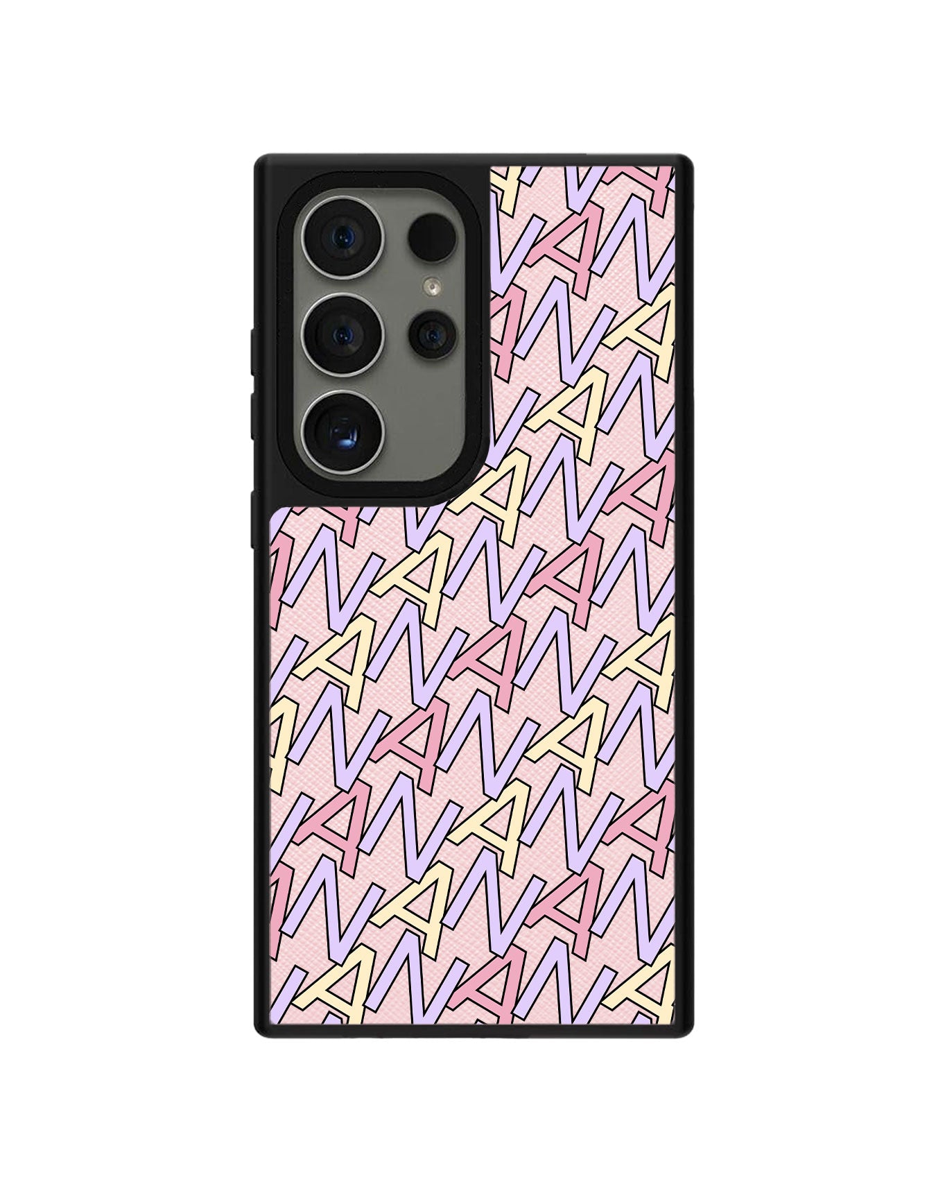 Android Leather Grip - CUSTOM MONOGRAM 3.0 Initial 5.0