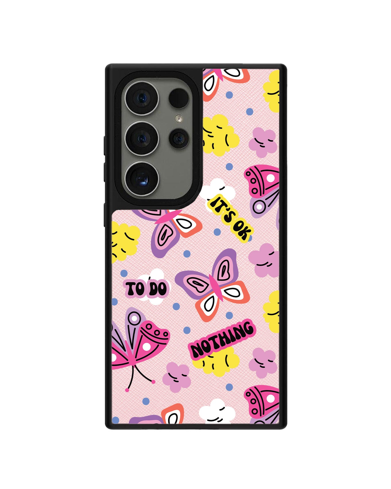 Android Leather Grip - It's OK To Do Nothing