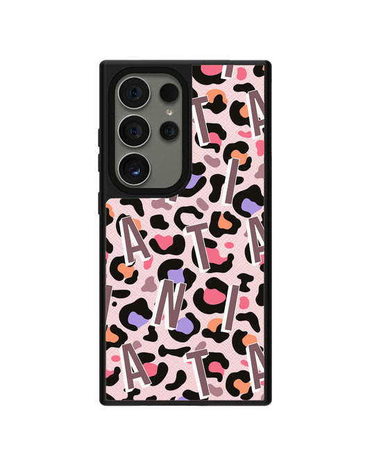 Android Leather Grip - CUSTOM MONOGRAM 3.0 Leopard 5.0