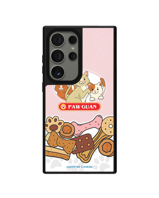 Android Leather Grip - Pawguan Cat