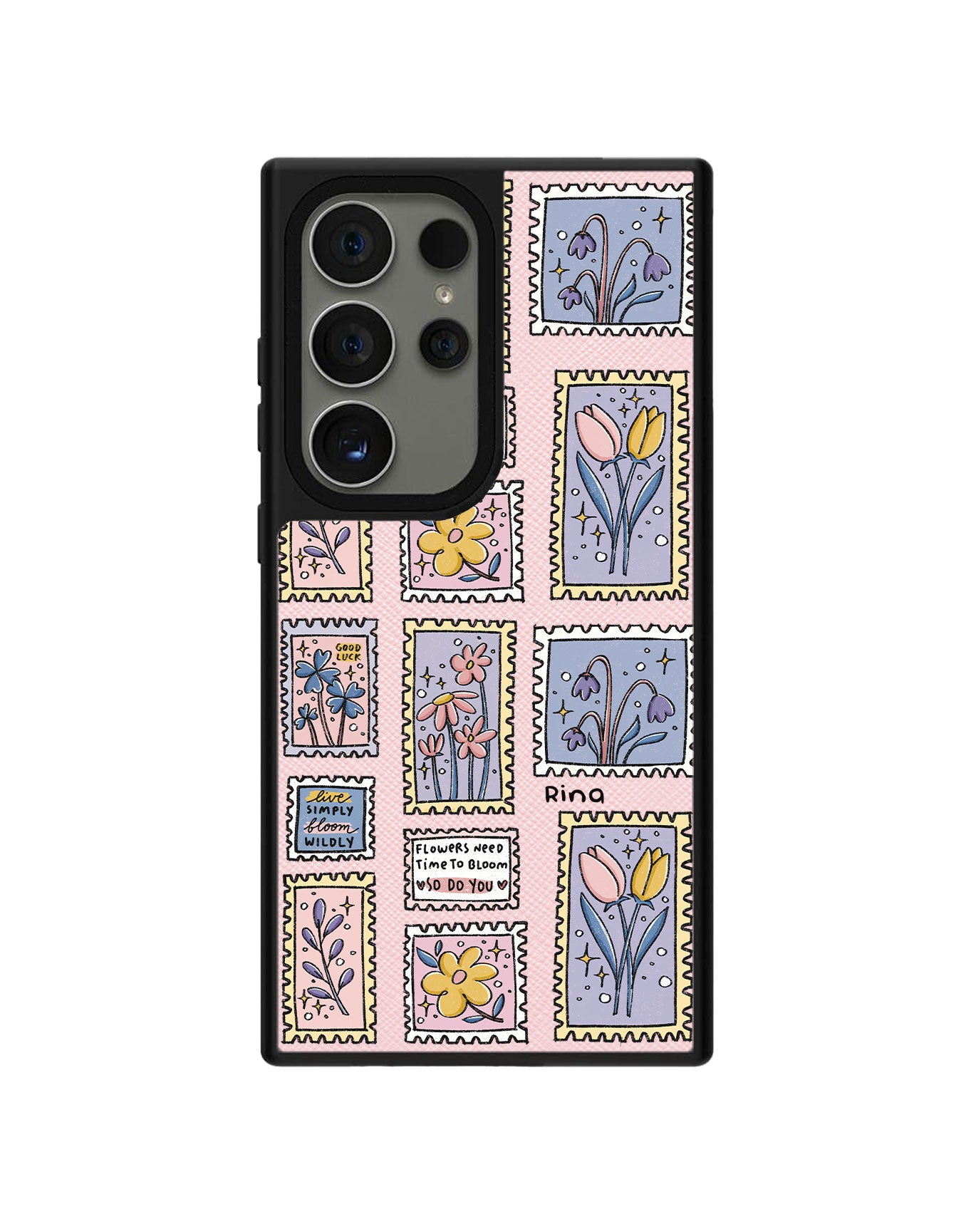 Android Leather Grip - Time to Bloom