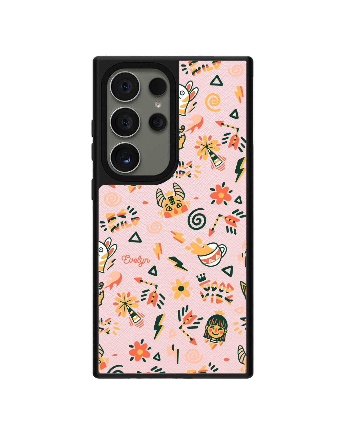 Android Leather Grip - Wild & Free