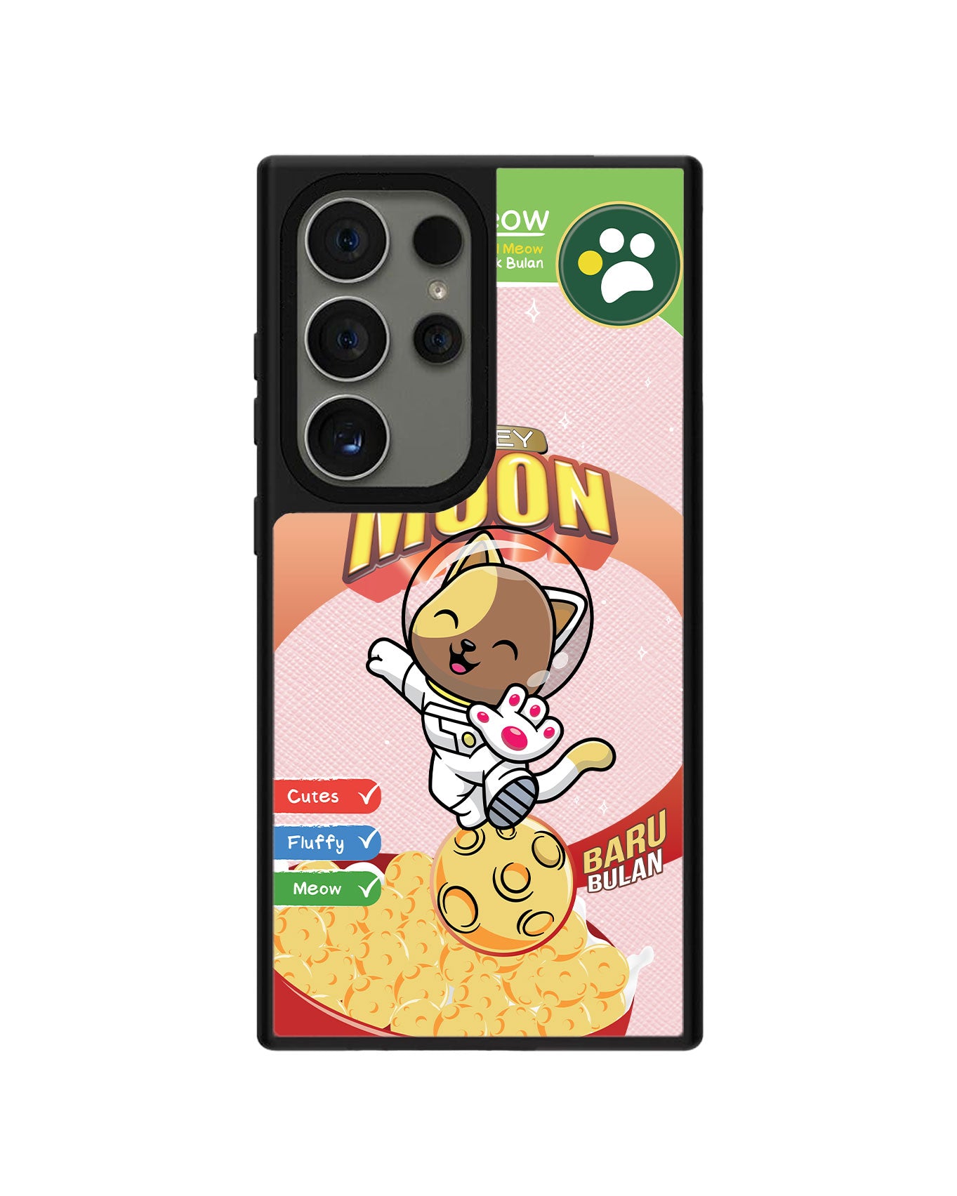 Android Leather Grip - Honey Moon