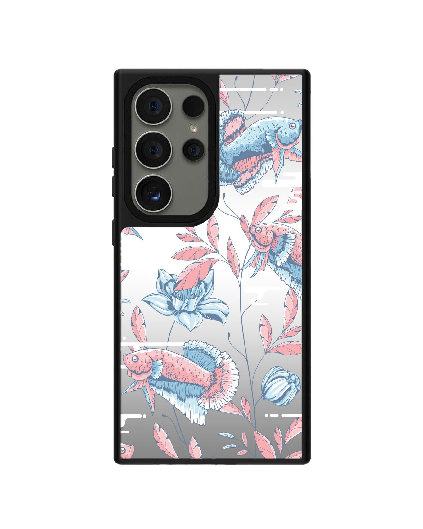 Android Mirror Grip - Fish & Floral 3.0