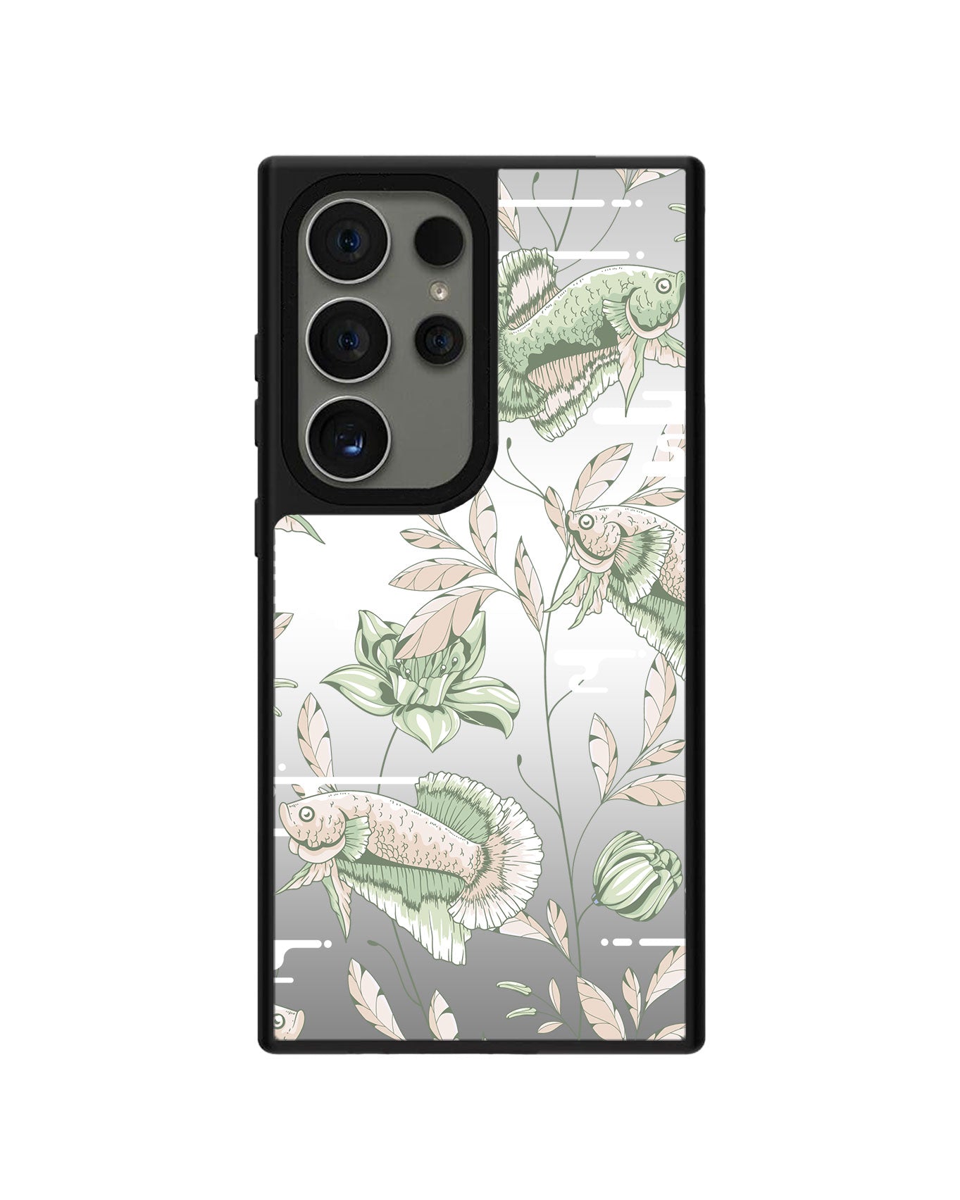 Android Mirror Grip - Fish & Floral 6.0