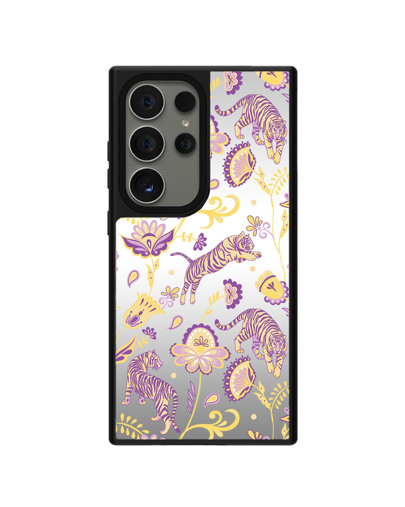 Android Mirror Grip - Tiger & Floral 4.0