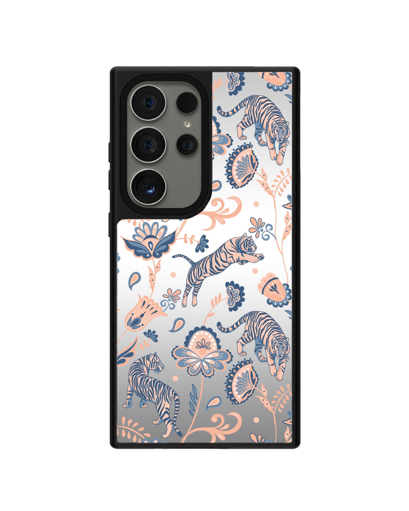 Android Mirror Grip - Tiger & Floral 5.0