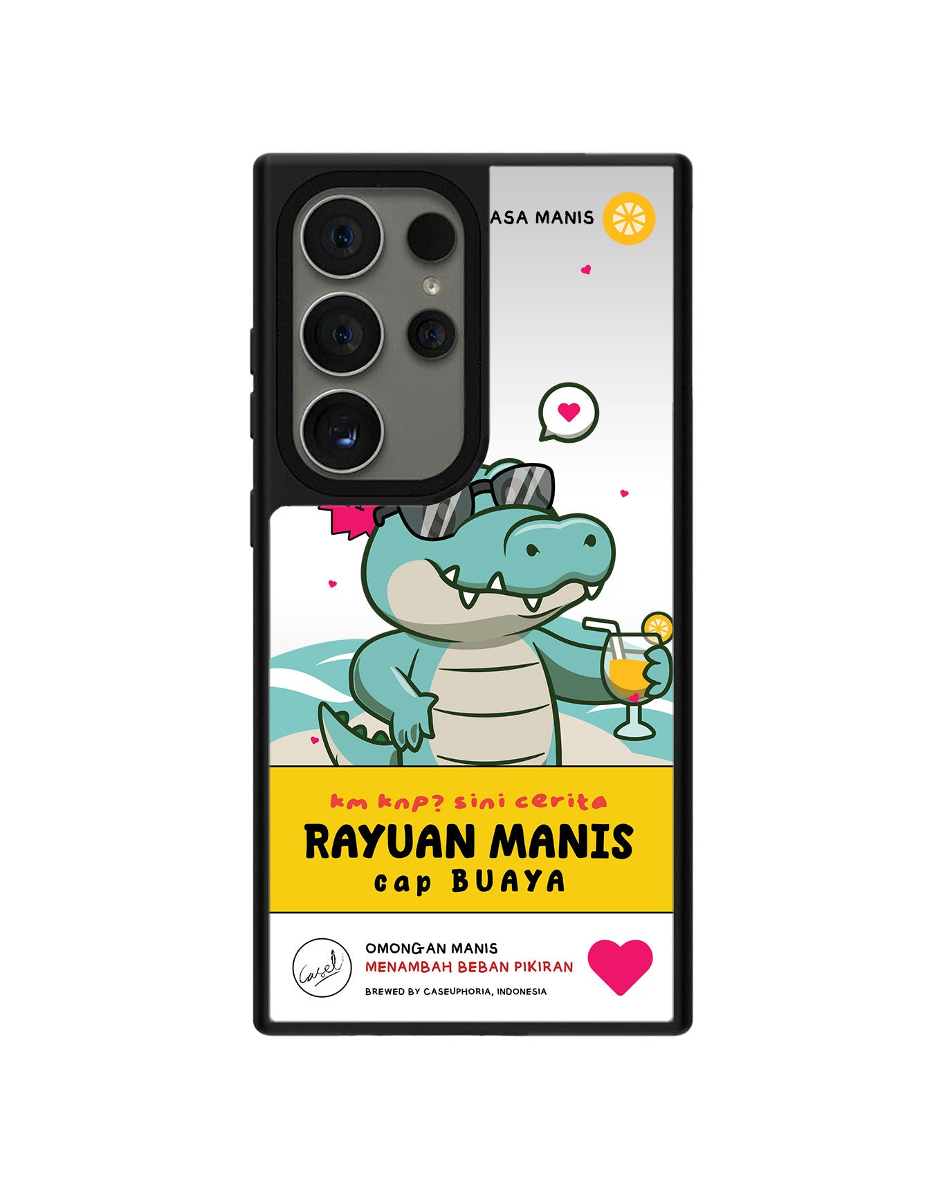 Android Mirror Grip - Cap Buaya