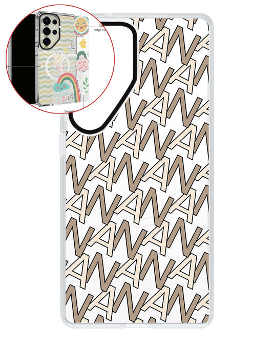 Magsafe Swappable Plate - CUSTOM MONOGRAM 3.0 Initial 4.0