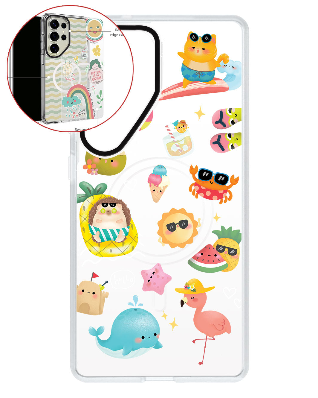 Magsafe Swappable Plate - Summer Iphone