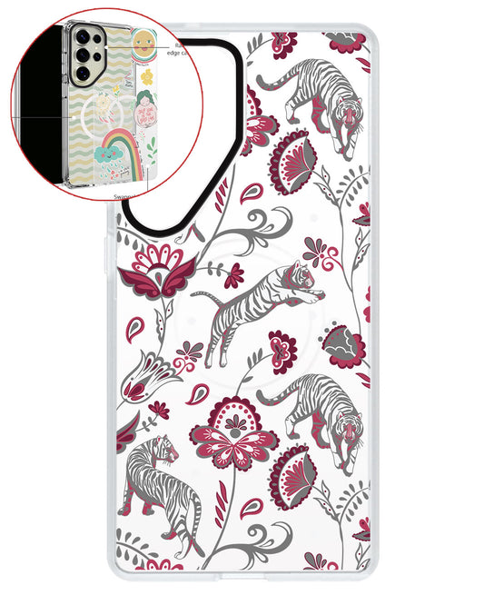 Magsafe Swappable Plate - Tiger & Floral 6.0