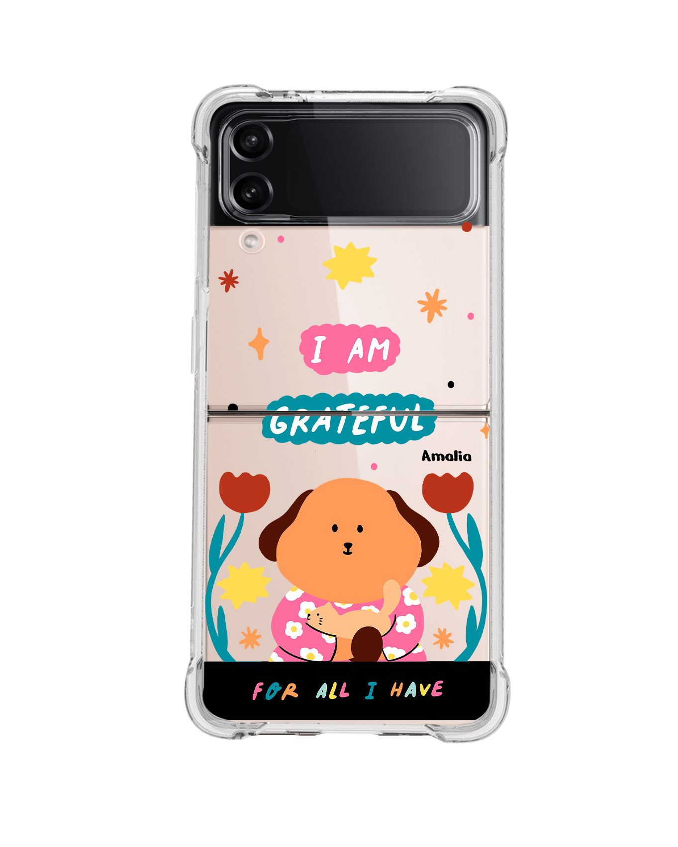 Android Flip / Fold Rearguard Hybrid - Kiku and the Cat