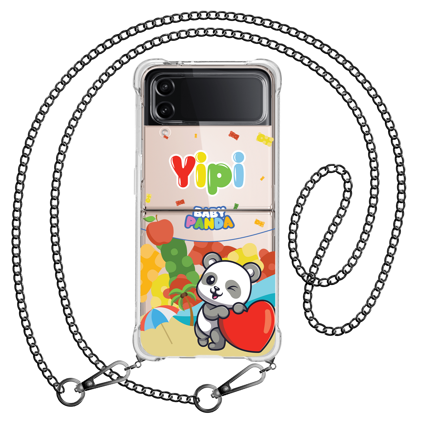 Android Flip / Fold Rearguard Hybrid - Yipi Baby Panda