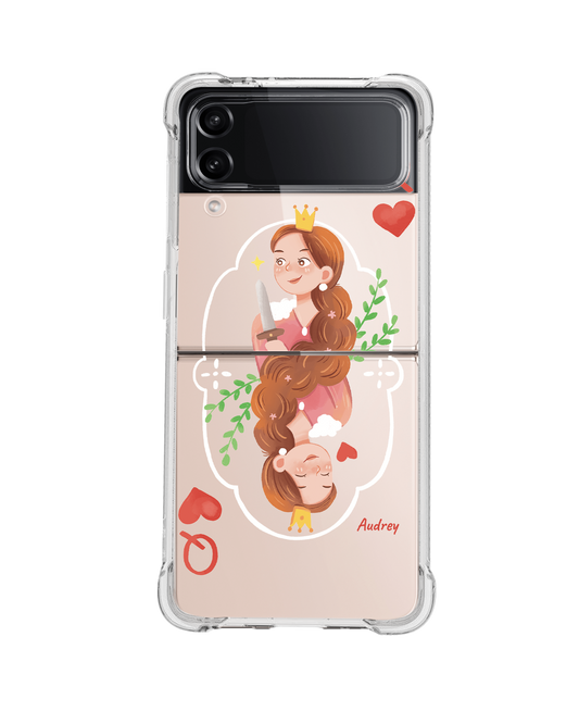 Android Flip / Fold Rearguard Hybrid - Queen (Couple Case)