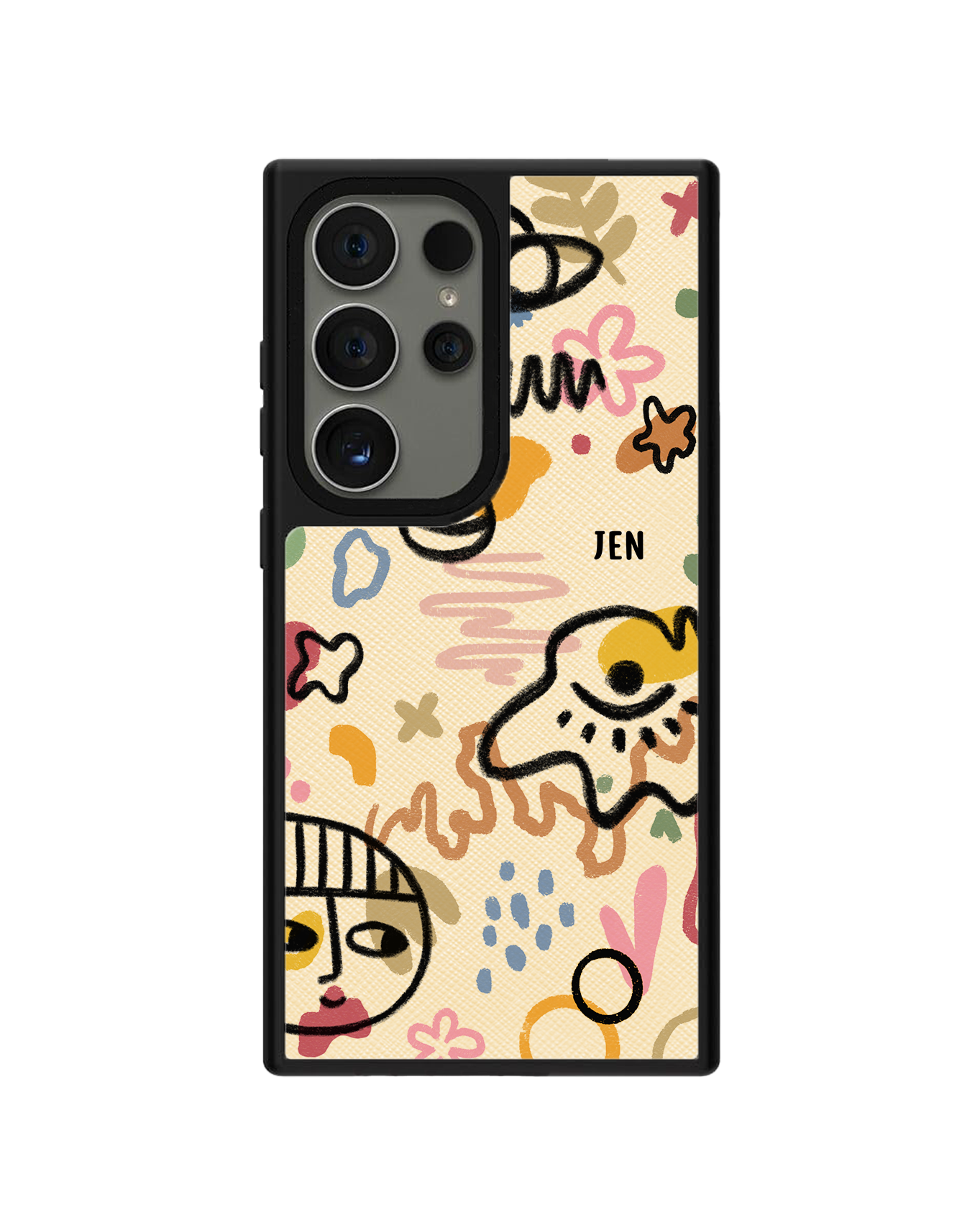 Android Leather Grip - Abstract 3.0