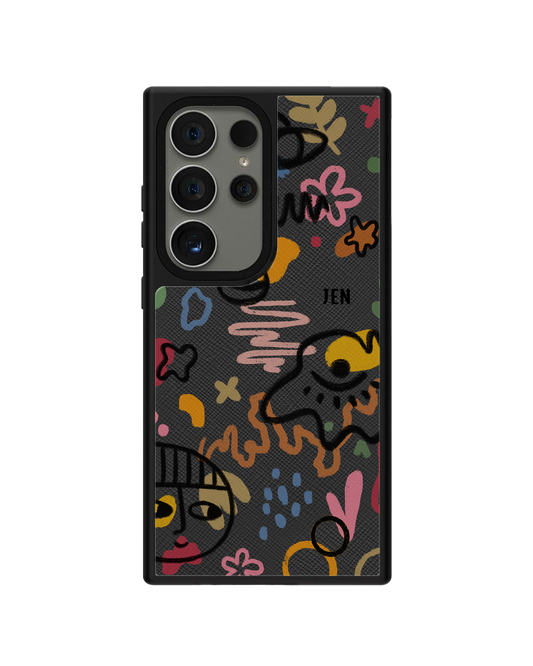 Android Leather Grip - Abstract 3.0