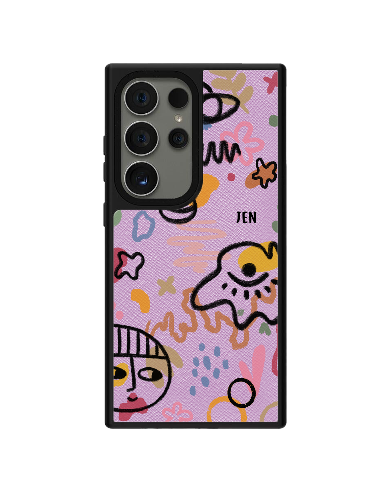 Android Leather Grip - Abstract 3.0