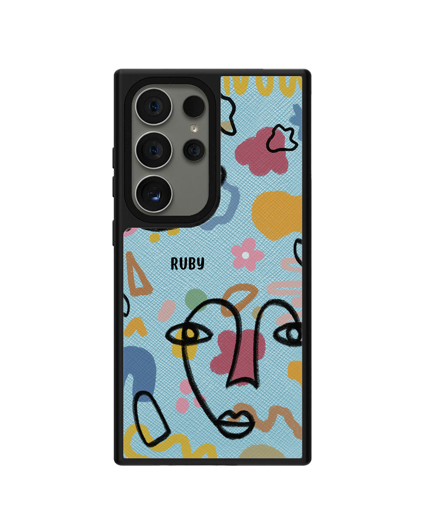 Android Leather Grip - Abstract 4.0