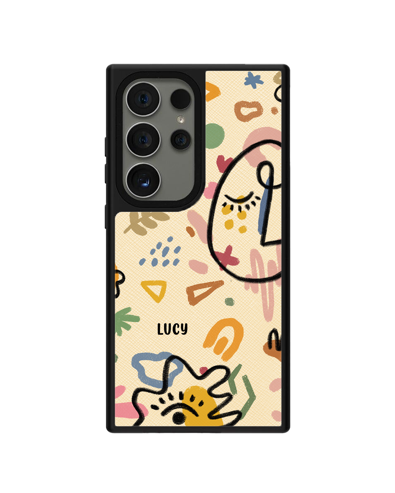 Android Leather Grip - Abstract 5.0