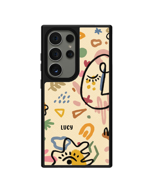 Android Leather Grip - Abstract 5.0