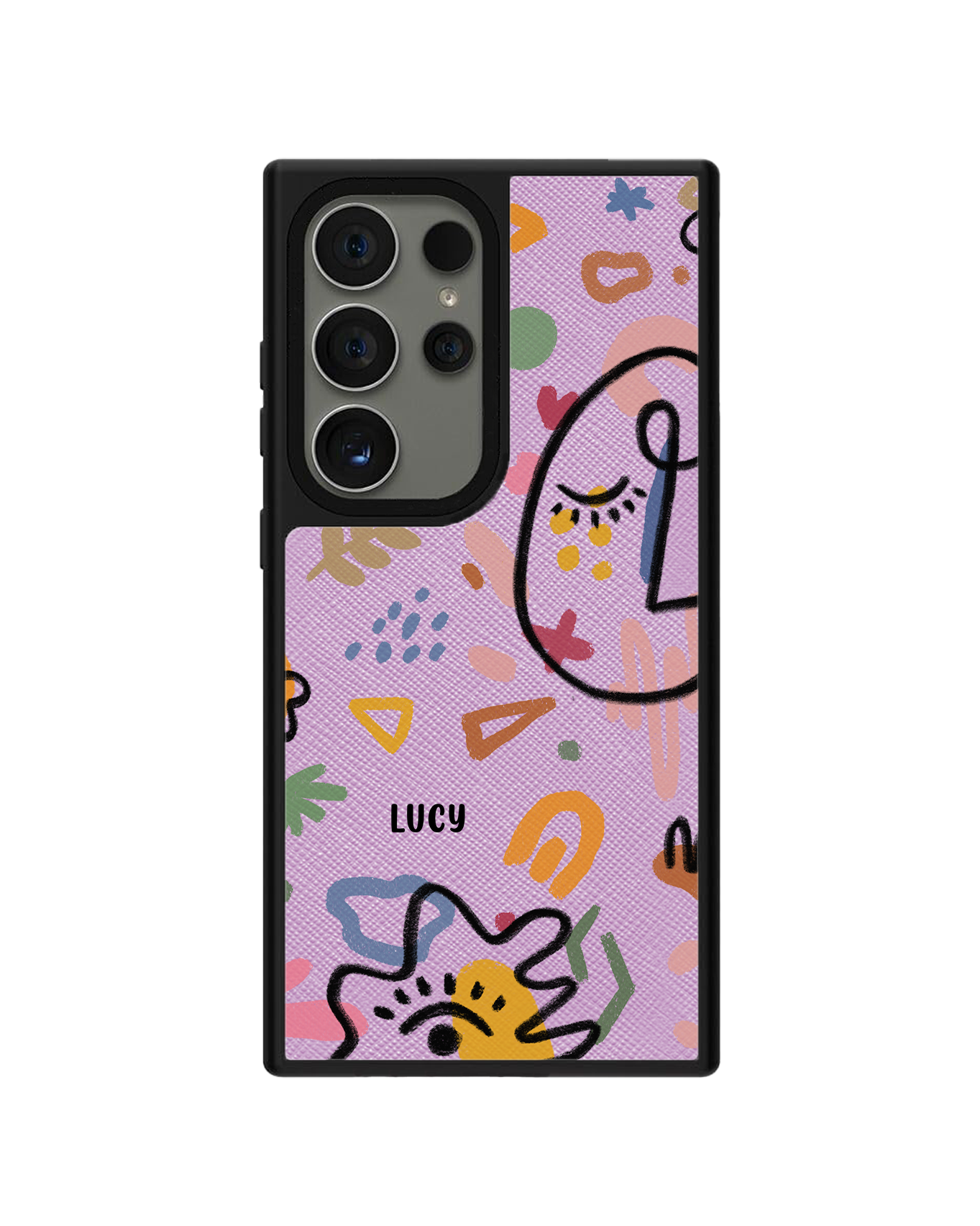 Android Leather Grip - Abstract 5.0