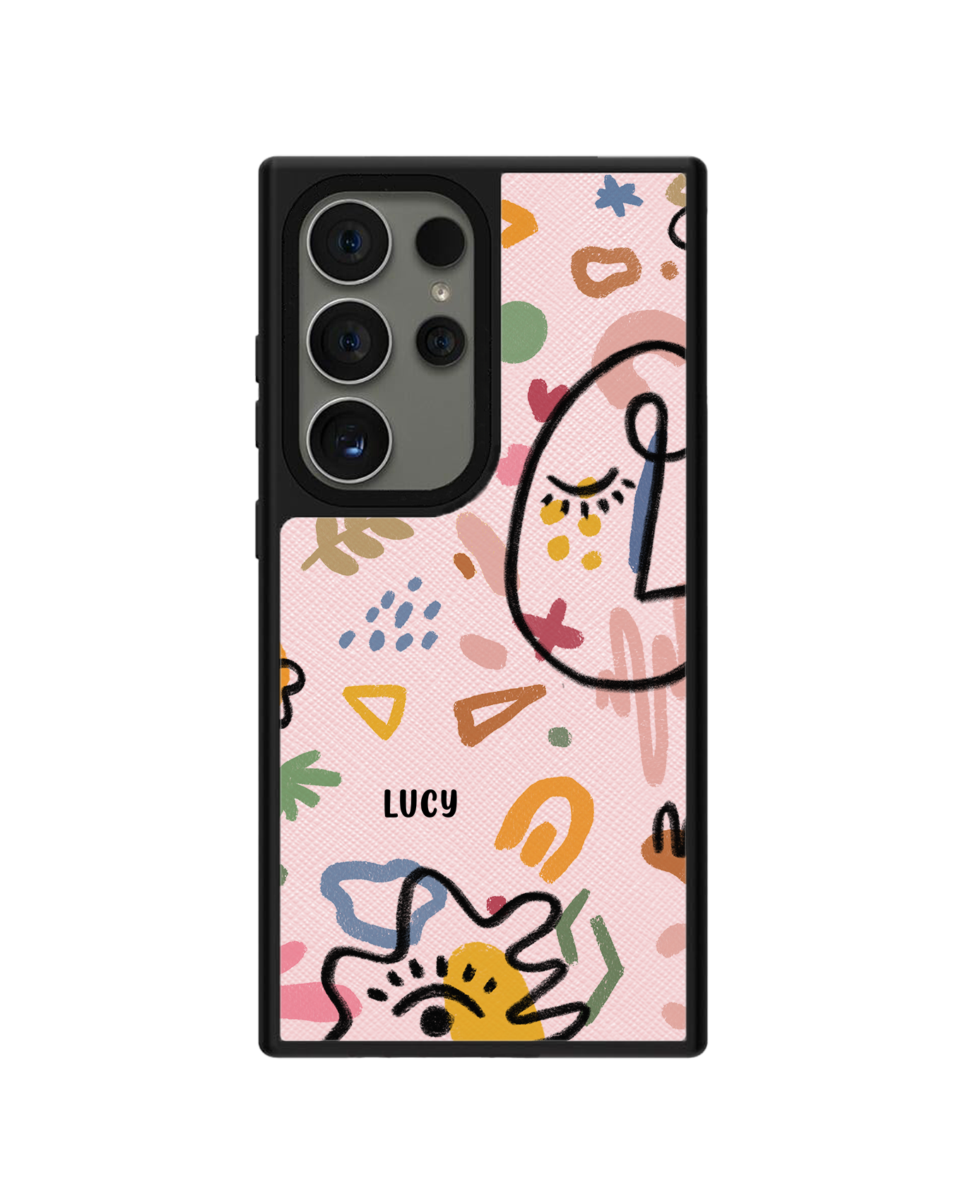 Android Leather Grip - Abstract 5.0
