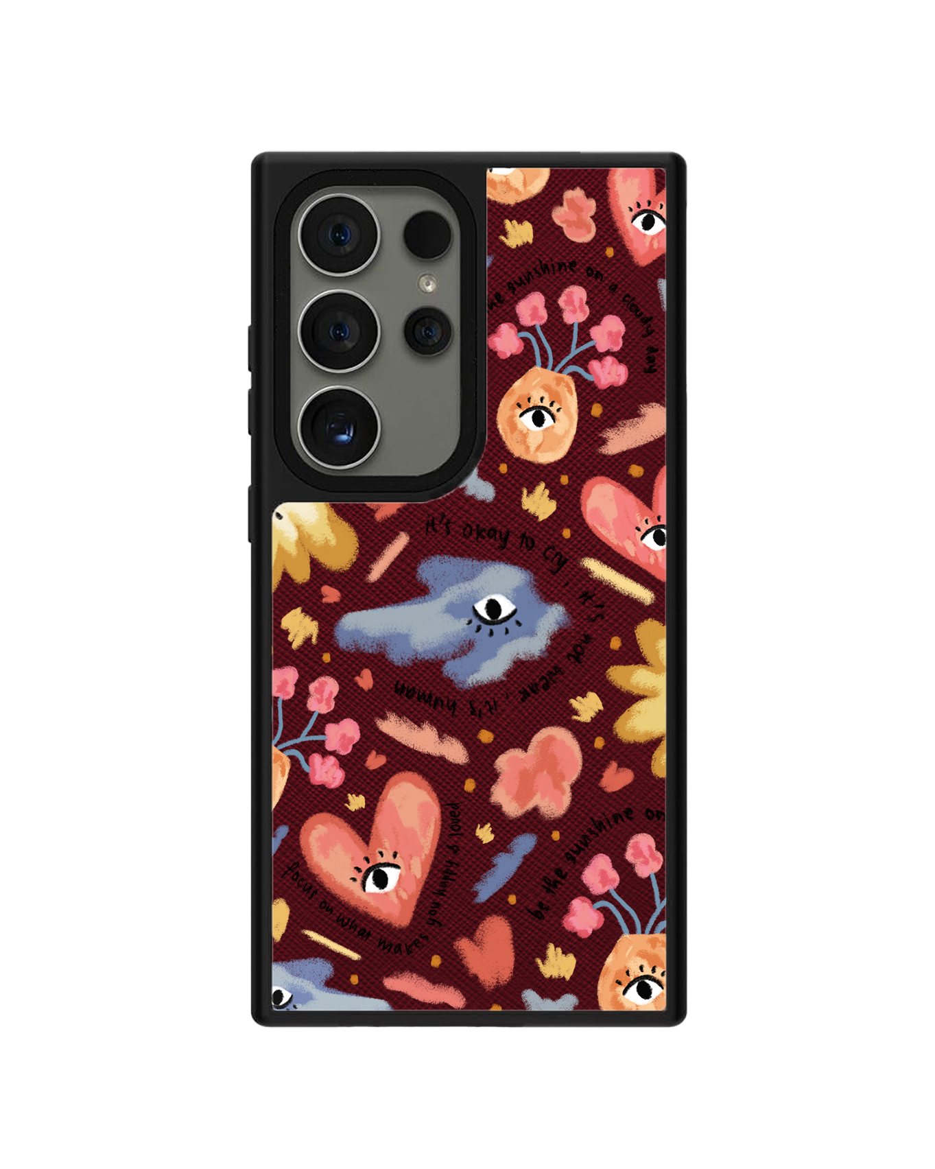 Android Leather Grip - Abstract Lovers
