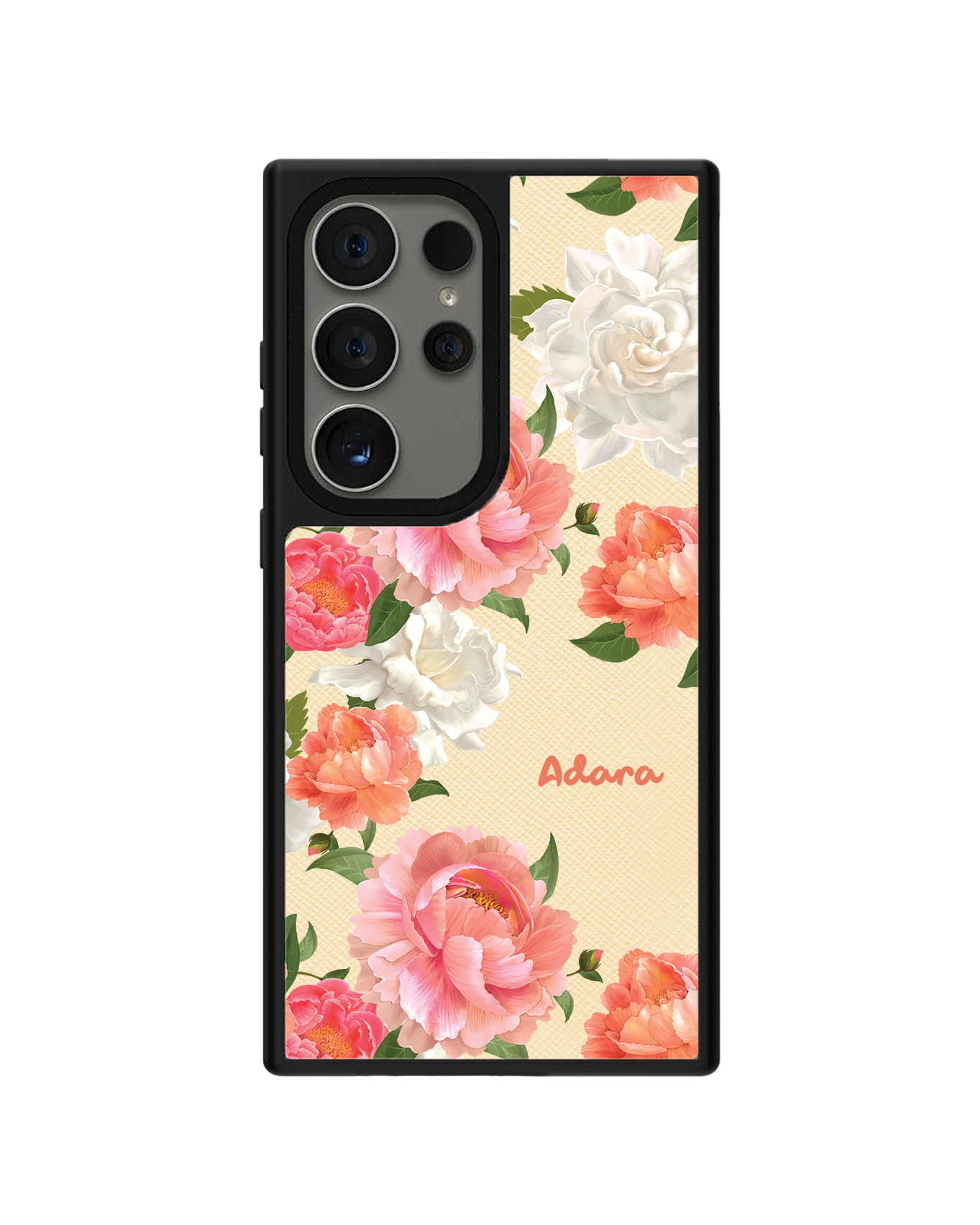 Android Leather Grip - August Peony