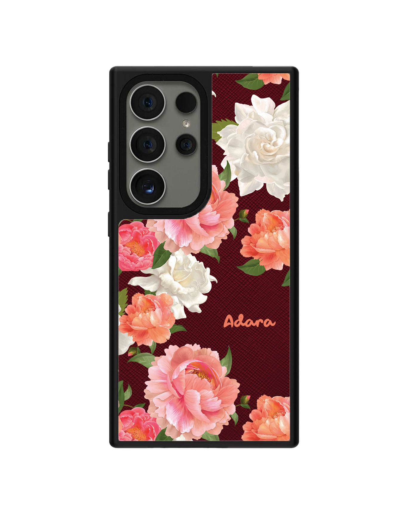 Android Leather Grip - August Peony
