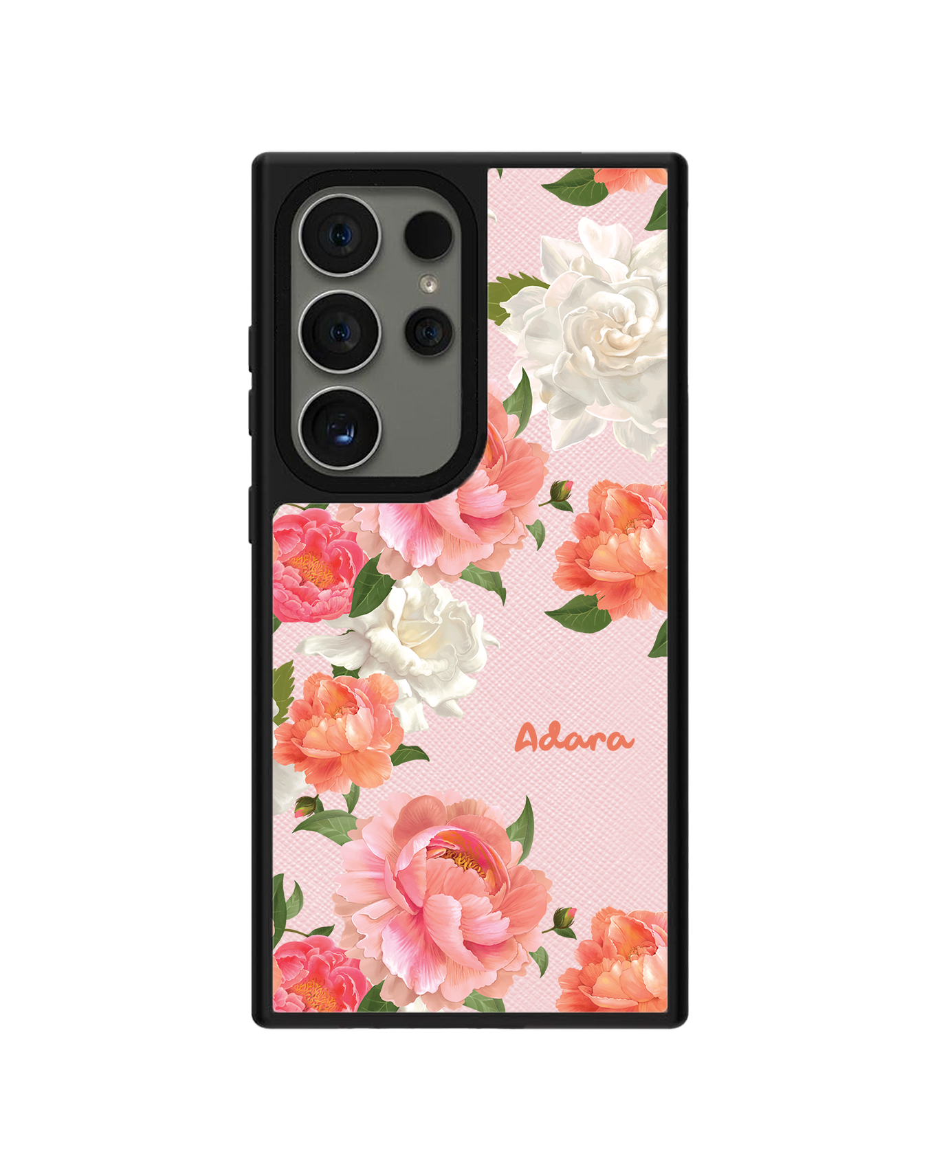 Android Leather Grip - August Peony