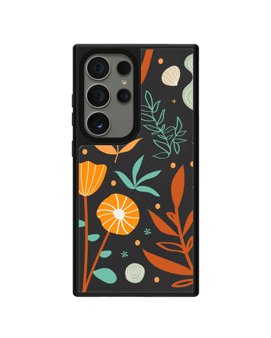 Android Leather Grip - Autumn Botanical