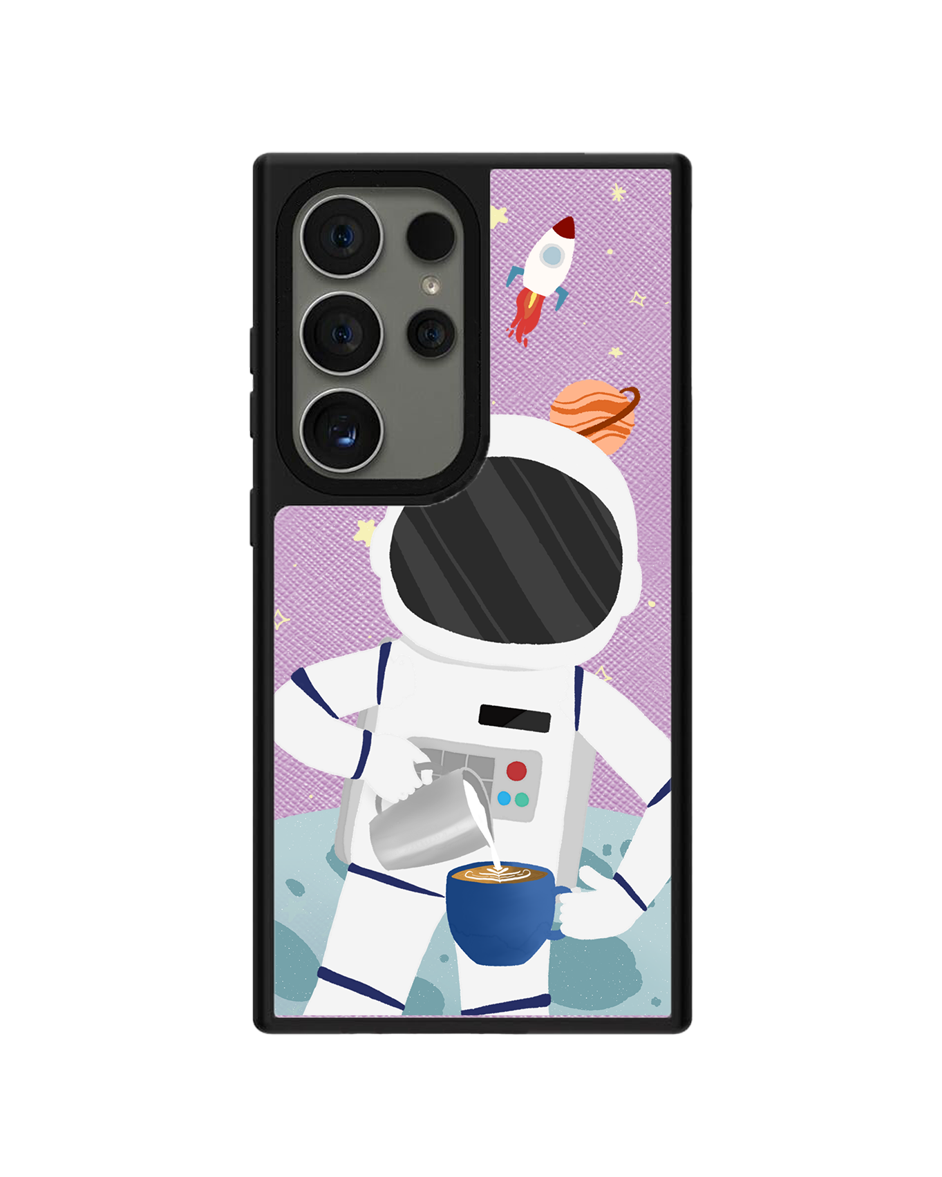 Android Leather Grip - Baristronauts