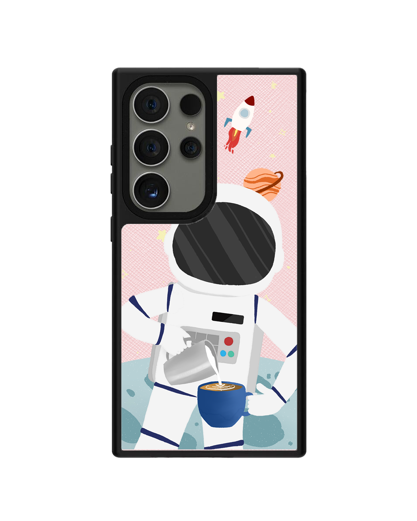 Android Leather Grip - Baristronauts