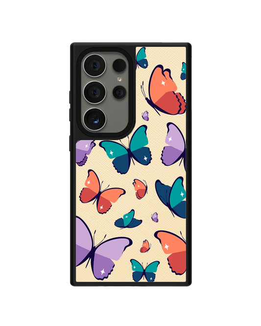 Android Leather Grip - Butterfly