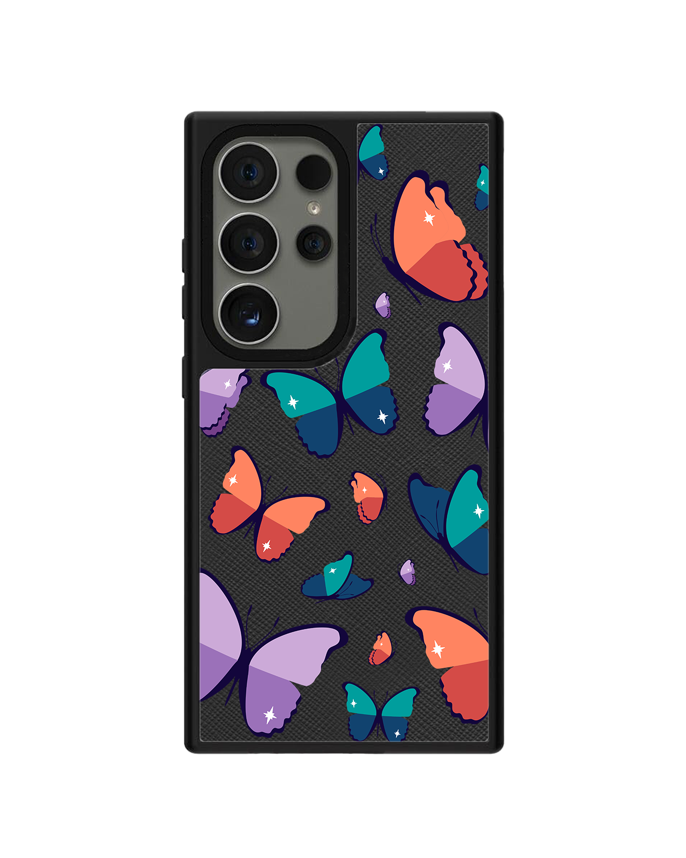 Android Leather Grip - Butterfly