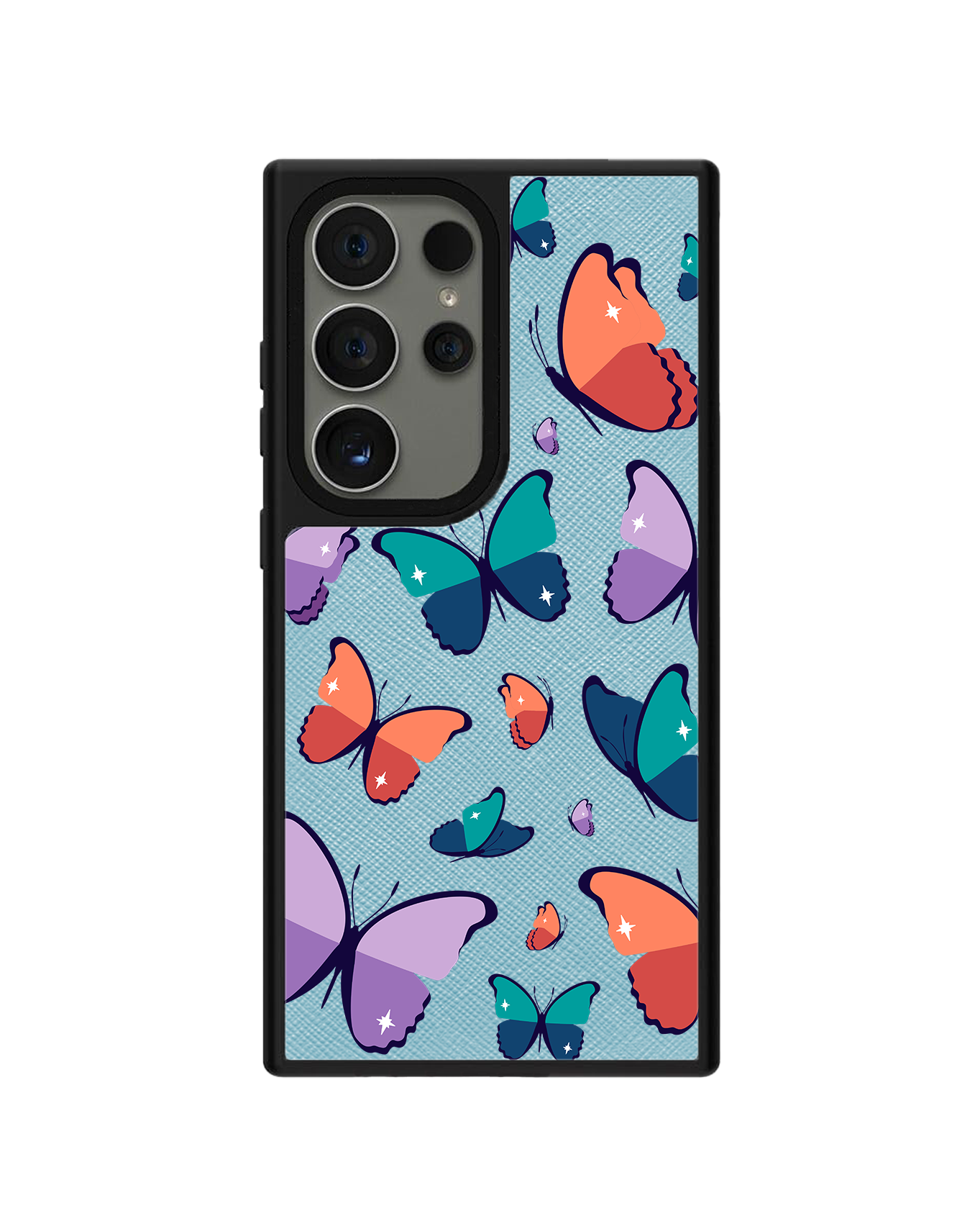 Android Leather Grip - Butterfly