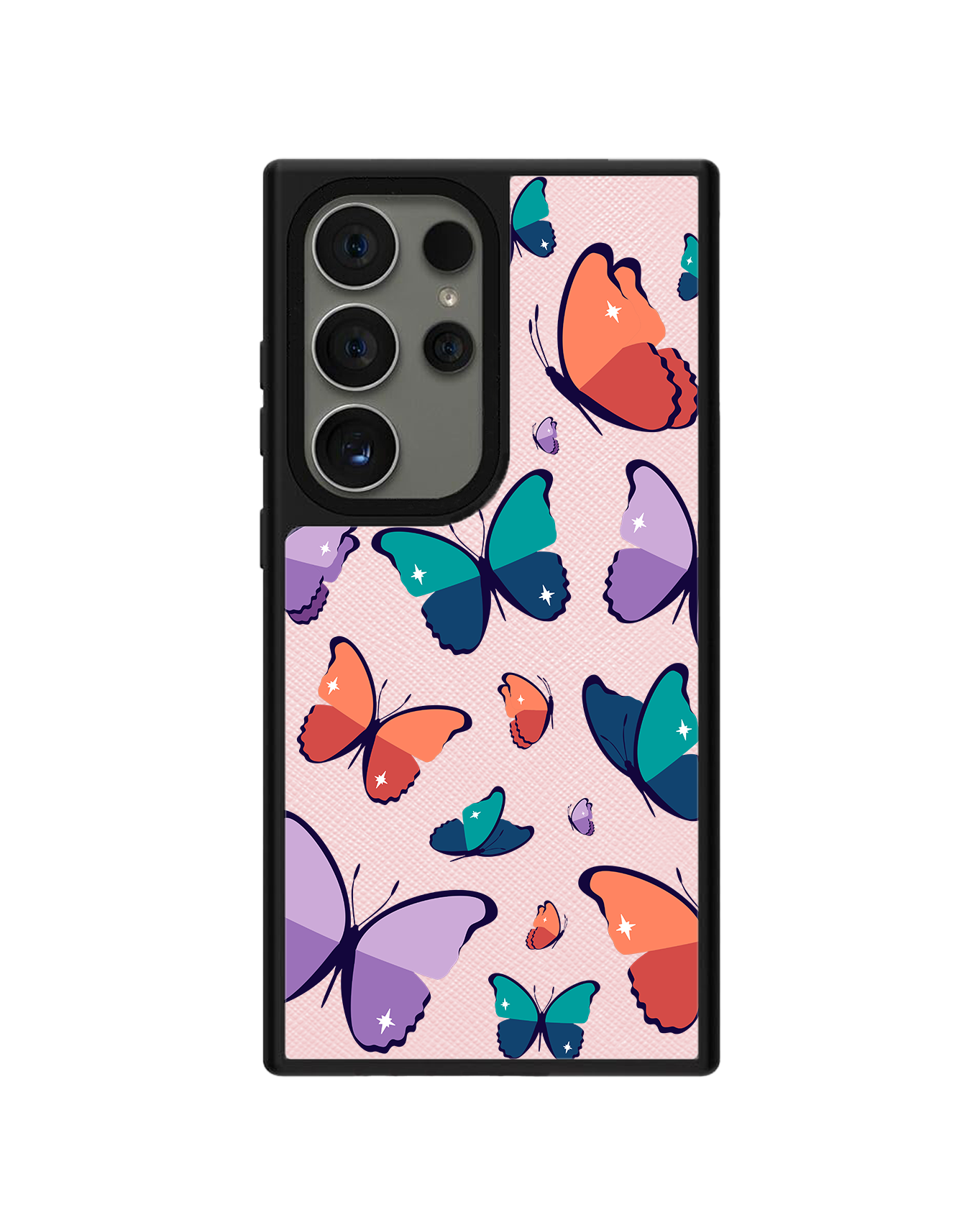 Android Leather Grip - Butterfly