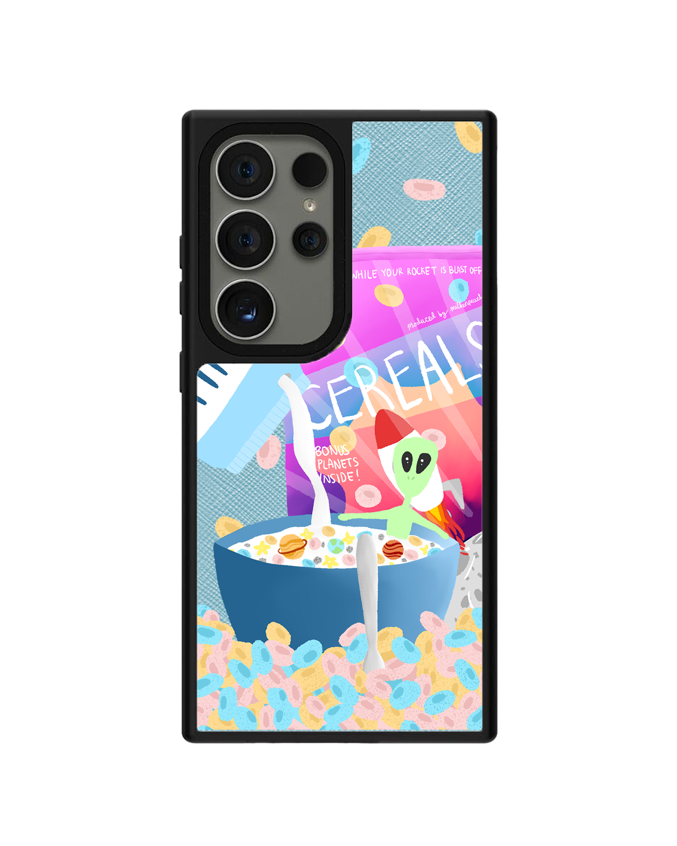 Android Leather Grip - Cerealiens