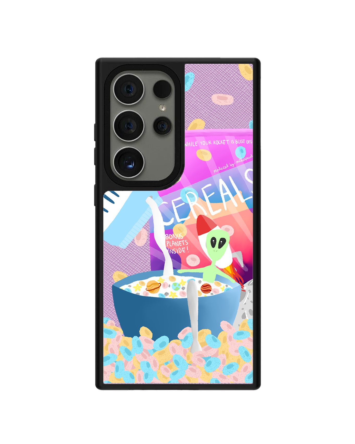 Android Leather Grip - Cerealiens