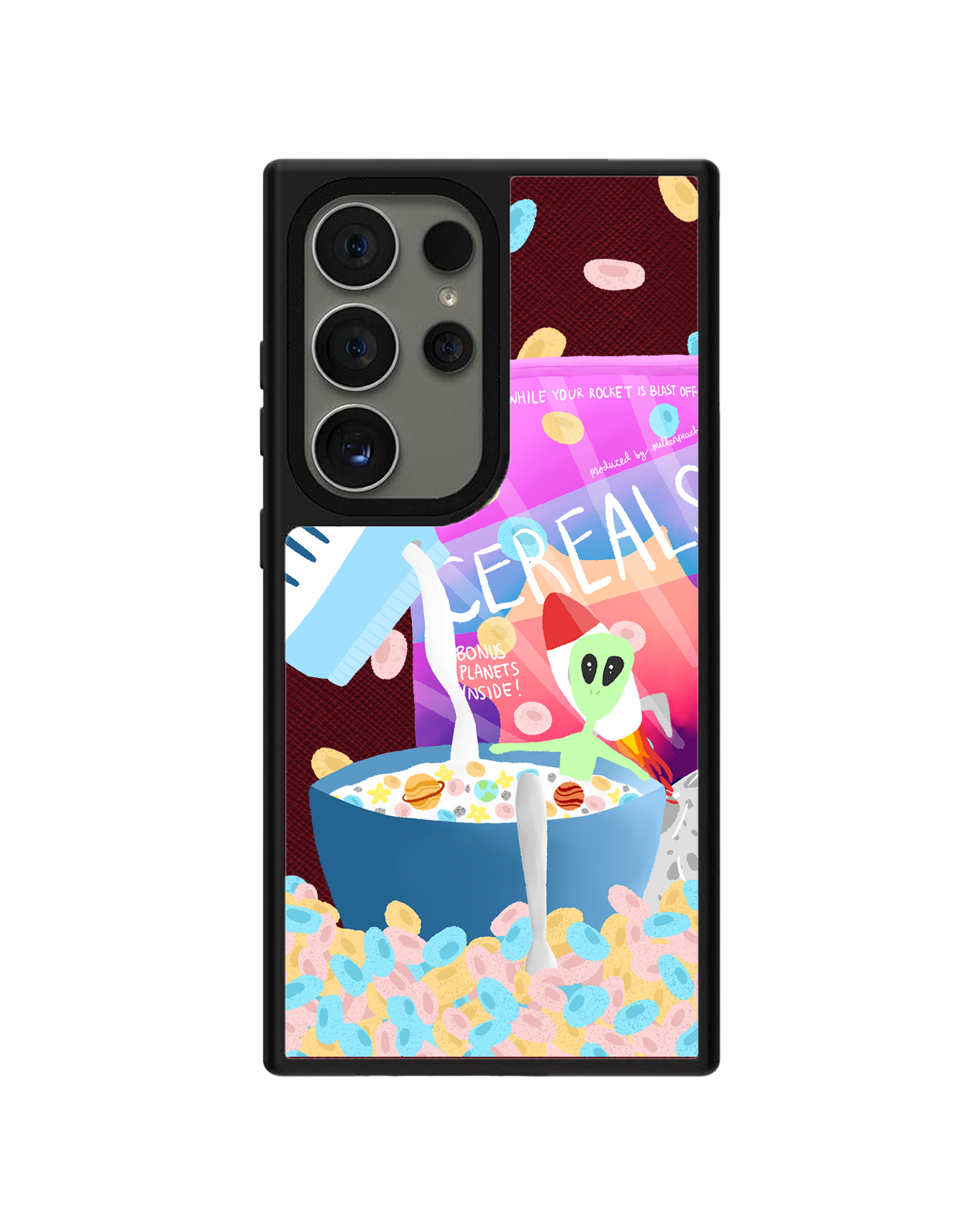 Android Leather Grip - Cerealiens