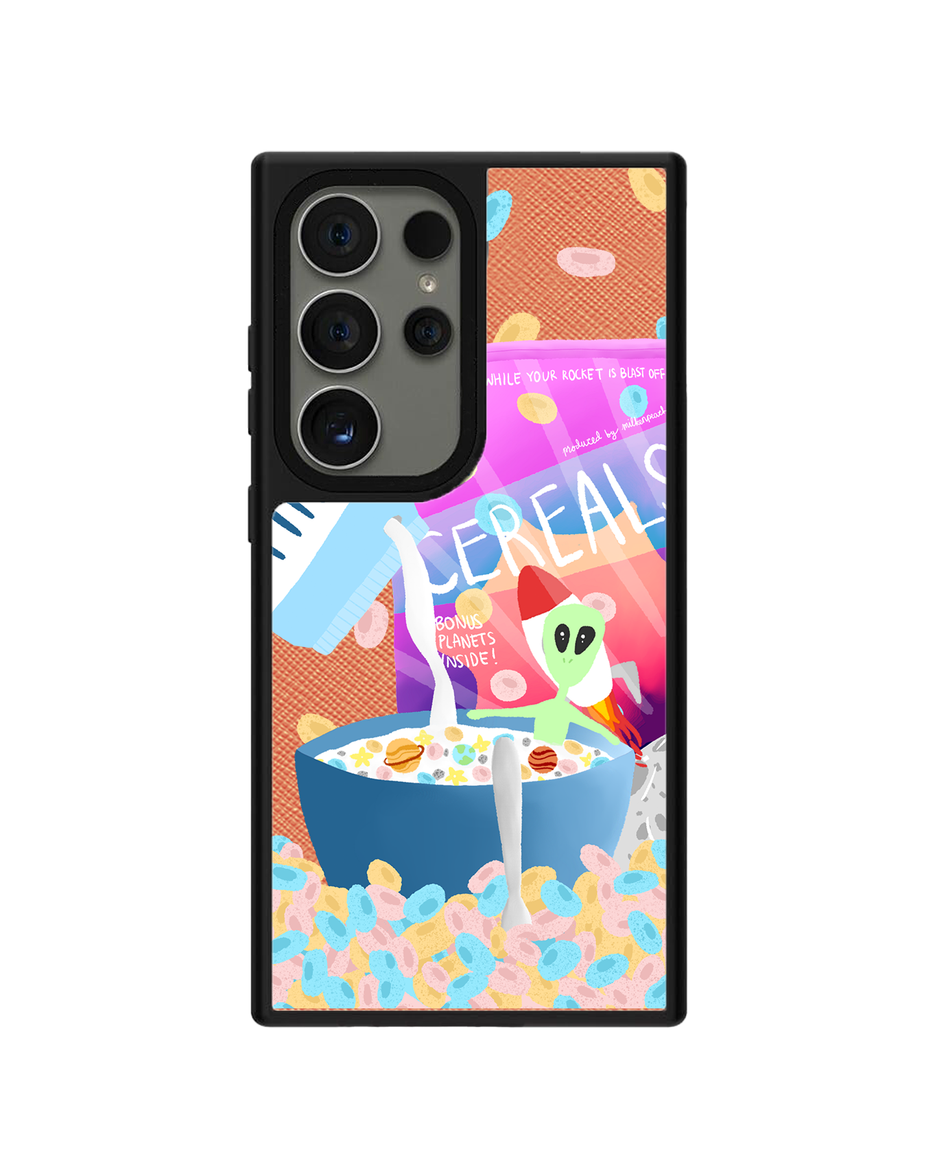 Android Leather Grip - Cerealiens