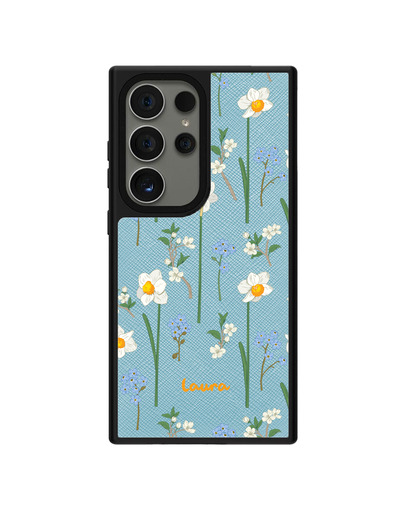 Android Leather Grip - December Narcissus
