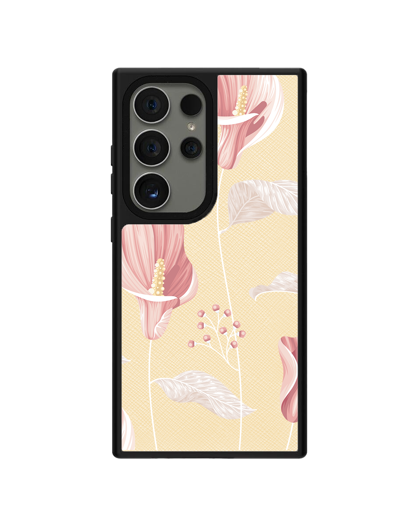 Android Leather Grip - Easter Lily